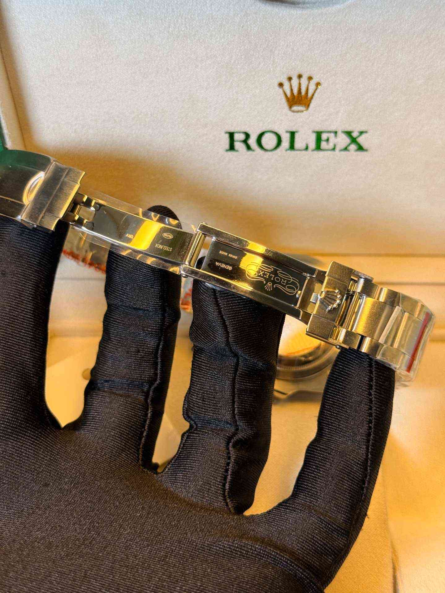 ROLEX EXPLORER BLACK DIAL 42MM GMT